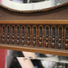 Load image into Gallery viewer, Antique French Wood and Gesso Champagne Gilt-Coloured Mirror. B12200