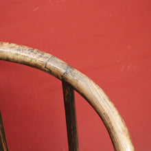 Load image into Gallery viewer, Vintage Chinese Horseshoe-Back Chair – Yoke-Back Official’s Hat with Carving. B12611