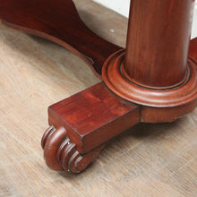 Load image into Gallery viewer, x SOLD Antique English Mahogany Two Drawer Hall Table or Sofa, Side Table. B12203