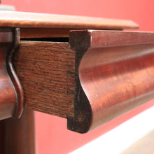 Load image into Gallery viewer, x SOLD Antique English Mahogany Two Drawer Hall Table or Sofa, Side Table. B12203