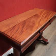 Load image into Gallery viewer, x SOLD Antique English Mahogany Two Drawer Hall Table or Sofa, Side Table. B12203