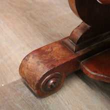 Load image into Gallery viewer, x SOLD Antique English Mahogany Hall Table or Side, Sofa Table with a single Drawer and Shaped Backboard. B12202