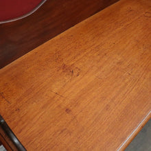 Load image into Gallery viewer, x SOLD Antique English Mahogany Hall Table or Side, Sofa Table with a single Drawer and Shaped Backboard. B12202