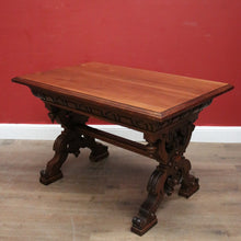 Load image into Gallery viewer, x SOLD Antique French Walnut Desk or Hall, Sofa, Side Table with a Drawer, Paris France. B12204