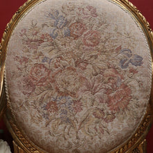 Load image into Gallery viewer, Pair of French Gilt Wood Armchairs with Medallion Backs and Tapestry Seats. B12623