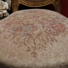 Load image into Gallery viewer, Pair of French Gilt Wood Armchairs with Medallion Backs and Tapestry Seats. B12623