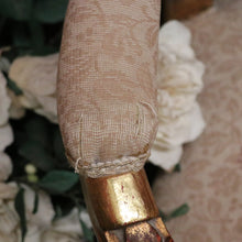 Load image into Gallery viewer, Pair of French Gilt Wood Armchairs with Medallion Backs and Tapestry Seats. B12623