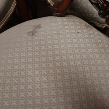 Load image into Gallery viewer, x SOLD Set of Eight Antique English Mahogany and Fabric Dining or Kitchen Chairs. B12207