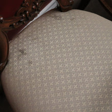 Load image into Gallery viewer, x SOLD Set of Eight Antique English Mahogany and Fabric Dining or Kitchen Chairs. B12207