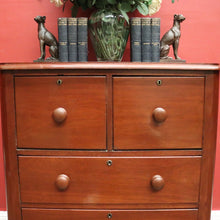 Load image into Gallery viewer, x SOLD An Antiques Australian Cedar Chest of Drawers, or Four-drawer Chest. B12208