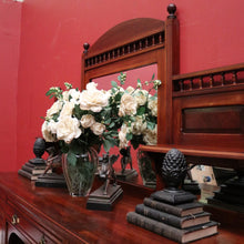 Load image into Gallery viewer, x SOLD Antique Australian Cedar Sideboard with Mirror Back and Storage Below. B12209