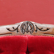 Load image into Gallery viewer, Antique English Grandfather and Grandmother Armchairs in Mahogany. B13031