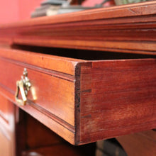 Load image into Gallery viewer, x SOLD Antique Australian Cedar Sideboard with Mirror Back and Storage Below. B12209