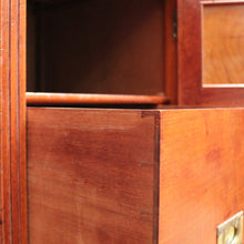 Load image into Gallery viewer, x SOLD Antique Australian Cedar Sideboard with Mirror Back and Storage Below. B12209