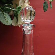 Load image into Gallery viewer, x SOLD Bohemia Crystal - "Blank Ship" Decanter. Wine Decanter with Stopper. B12217