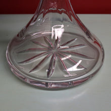 Load image into Gallery viewer, x SOLD Bohemia Crystal - "Blank Ship" Decanter. Wine Decanter with Stopper. B12217
