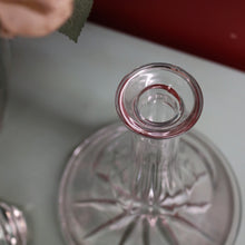 Load image into Gallery viewer, x SOLD Bohemia Crystal - "Blank Ship" Decanter. Wine Decanter with Stopper. B12217