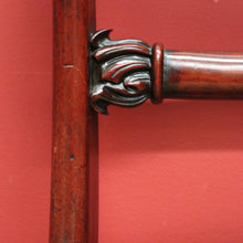 Load image into Gallery viewer, Pair of English Mahogany Chairs – Green-Gold Upholstery, Elegant Carving. B12625