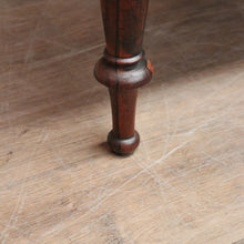 Load image into Gallery viewer, x SOLD Pair of Antique English Rosewood Chairs with Mint Green Upholstery. B12630