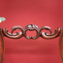 Load image into Gallery viewer, Antique English Mahogany Chair with Butter-Yellow Upholstery. B12626