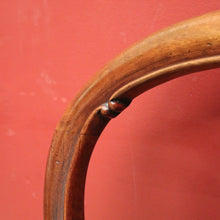 Load image into Gallery viewer, Antique English Mahogany Chair with Butter-Yellow Upholstery. B12626