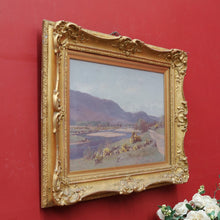 Load image into Gallery viewer, George Houston RSA Original Oil on Canvas Spring Scottish Countryside Landscape. B13041