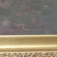Load image into Gallery viewer, George Houston RSA Original Oil on Canvas Spring Scottish Countryside Landscape. B13041