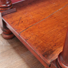 Load image into Gallery viewer, Antique Australian Cedar Three Tier Dumb Waiter or Server. Use as TV Stand. B12223