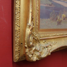 Load image into Gallery viewer, George Houston RSA Original Oil on Canvas Spring Scottish Countryside Landscape. B13041