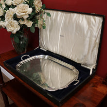 Load image into Gallery viewer, x SOLD A Hardy Bros. Ltd. Jeweller's and Silversmiths Australia. Sterling Silver Tray in the Original Box. B12220