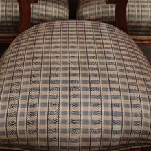 Load image into Gallery viewer, x SOLD Set of 6 Antique English Mahogany Dining or Kitchen Chairs - Balloon Backs. B12221