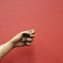 Load image into Gallery viewer, x SOLD Antique French wall hanging plaster statue of Jesus – devotional home décor. B12406