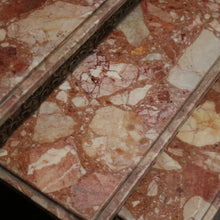 Load image into Gallery viewer, A Set of Three Nesting Tables, Marble and Brass Lamp or Side Tables. B12227