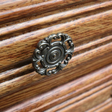 Load image into Gallery viewer, Vintage French Oak Lingerie Chest with Five Drawers and French Scroll Feet. B12794