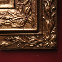 Load image into Gallery viewer, x SOLD Antique French Wall Mirror with Bevelled Mirror and Gilt Floral Border Frame. B12156