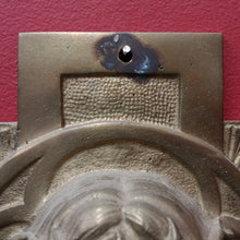 Load image into Gallery viewer, Antique French Art Deco Solid Brass Plaque of Christ by Sylvain Norga. B12797
