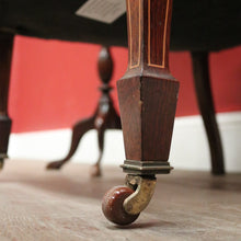 Load image into Gallery viewer, x SOLD Antique French Chair, Padded back and Seat, Floral Fabric, Bedroom, Living or Hall Arm Chair. B12241