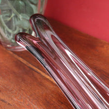 Load image into Gallery viewer, Vintage French Sommerso Art Glass Display Vase with Blue and Purple Layers. B12022