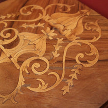 Load image into Gallery viewer, x SOLD A Pair of French Walnut and Marquetry Inlay 4 Drawer Bedside Cabinets or Lamp Tables. B12242