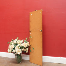 Load image into Gallery viewer, Antique French Gilt Frame Mirror with Floral Detail and Bevelled Edge. B12641