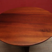 Load image into Gallery viewer, Antique Australian Cedar Dining or Kitchen Table, or large Pedestal Foyer Table. B12249