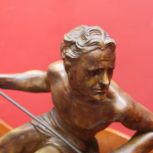 Load image into Gallery viewer, x SOLD Antique French Bronze and Marble Statue Art Deco Sculpture Attributed to Guislain 1930s. B12644