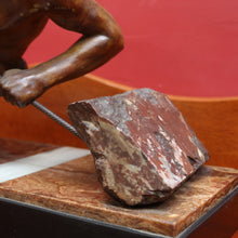 Load image into Gallery viewer, x SOLD Antique French Bronze and Marble Statue Art Deco Sculpture Attributed to Guislain 1930s. B12644