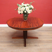 Load image into Gallery viewer, x SOLD Dyrlund Denmark Rosewood Flip-Flap Expandable Dining Table with Four Hidden Leaves – Rare Mid-Century Modern. B12658