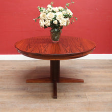 Load image into Gallery viewer, x SOLD Dyrlund Denmark Rosewood Flip-Flap Expandable Dining Table with Four Hidden Leaves – Rare Mid-Century Modern. B12658
