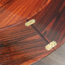 Load image into Gallery viewer, x SOLD Dyrlund Denmark Rosewood Flip-Flap Expandable Dining Table with Four Hidden Leaves – Rare Mid-Century Modern. B12658