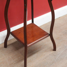 Load image into Gallery viewer, Australian Maple Plant or Statue Stand, Art Nouveau Era with Elegant Lines. B12648