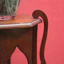 Load image into Gallery viewer, Australian Maple Plant or Statue Stand, Art Nouveau Era with Elegant Lines. B12648