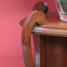 Load image into Gallery viewer, Australian Maple Plant or Statue Stand, Art Nouveau Era with Elegant Lines. B12648