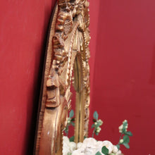 Load image into Gallery viewer, French Wall Hanging Mirror with a Heavily Ornate Gilt Frame. B12000
